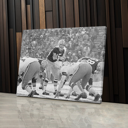 The Ice Bowl Packers vs. Cowboys Canvas Art - NFL Sports Wall Print