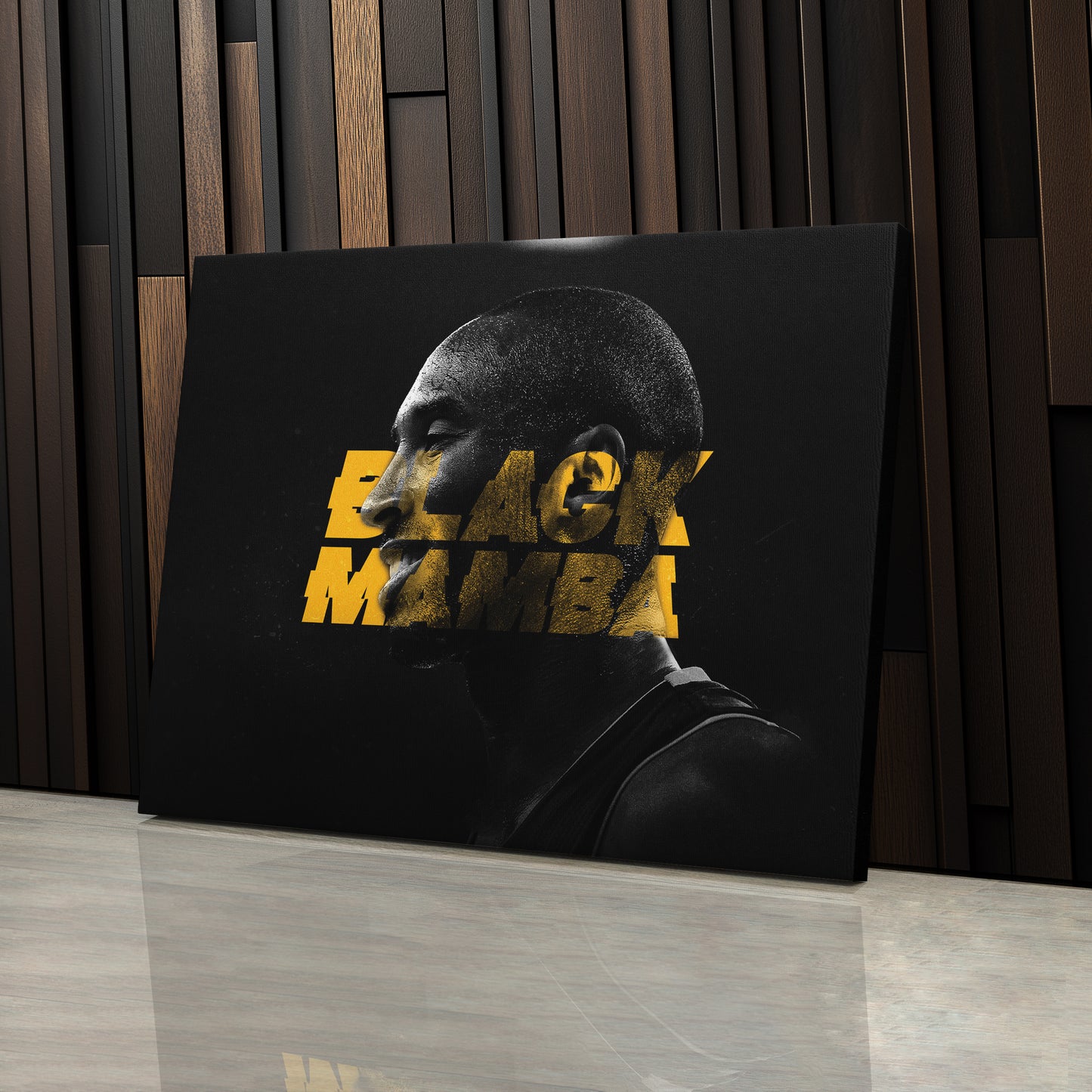 Kobe Bryant Mamba Forever Canvas Wall Art – Forever a Legend