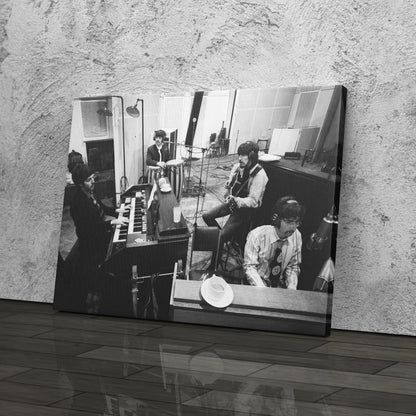 The Beatles Recording Studio Canvas Wall Art – Legendary Music Decor