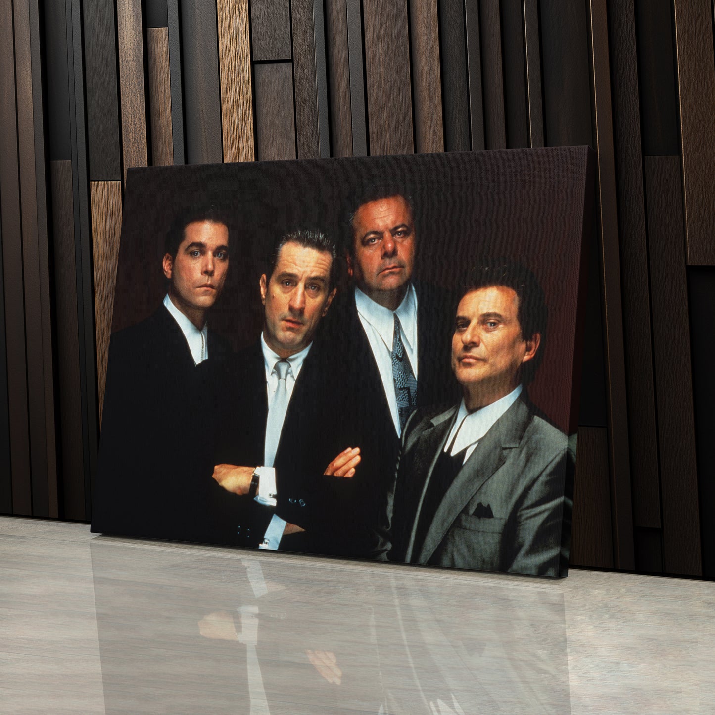 Goodfellas Movie Poster Canvas Wall Art Decor - Mafia Film Art for Your Wall
