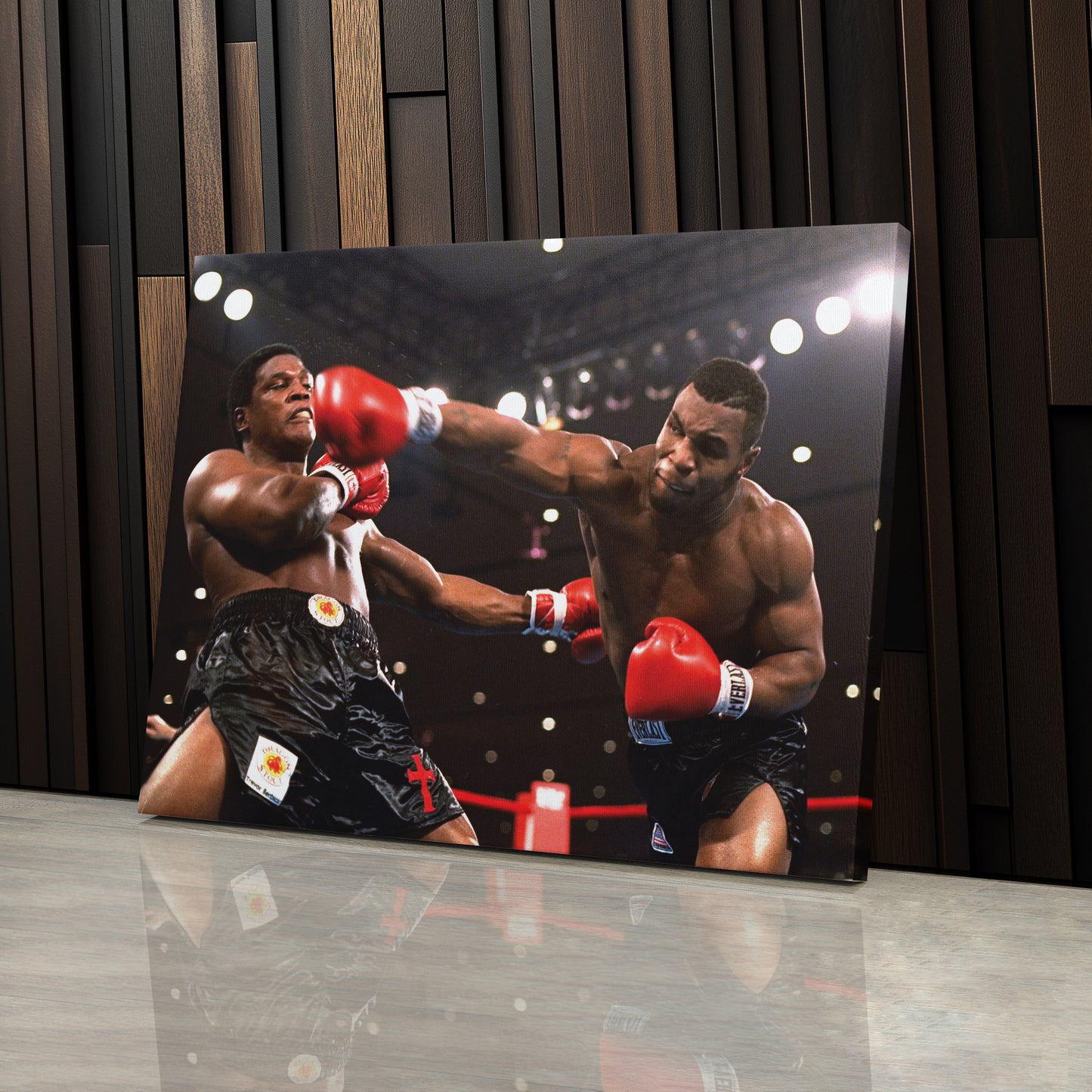 Mike Tyson Boxing Canvas Wall Art – Legendary Fighter Decor