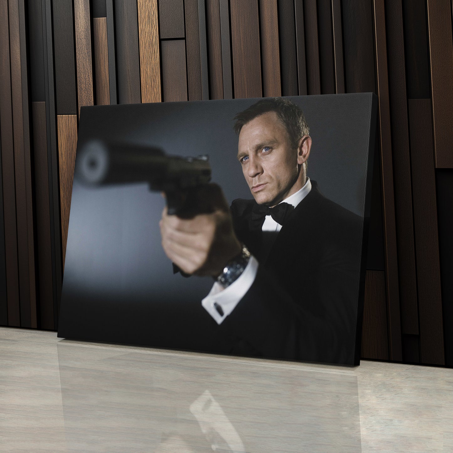 James Bond Daniel Craig Canvas Wall Art – The Modern James Bond Poster