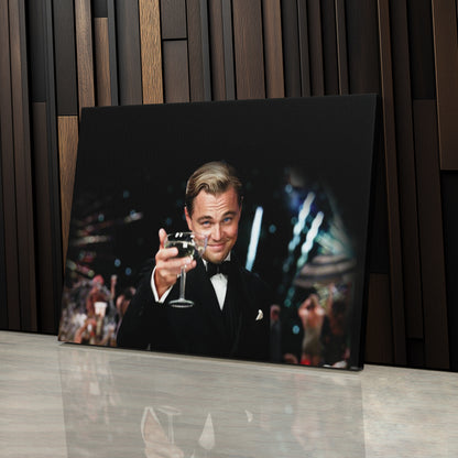 The Great Gatsby - Leonardo DiCaprio Movie Canvas Wall Art Decor
