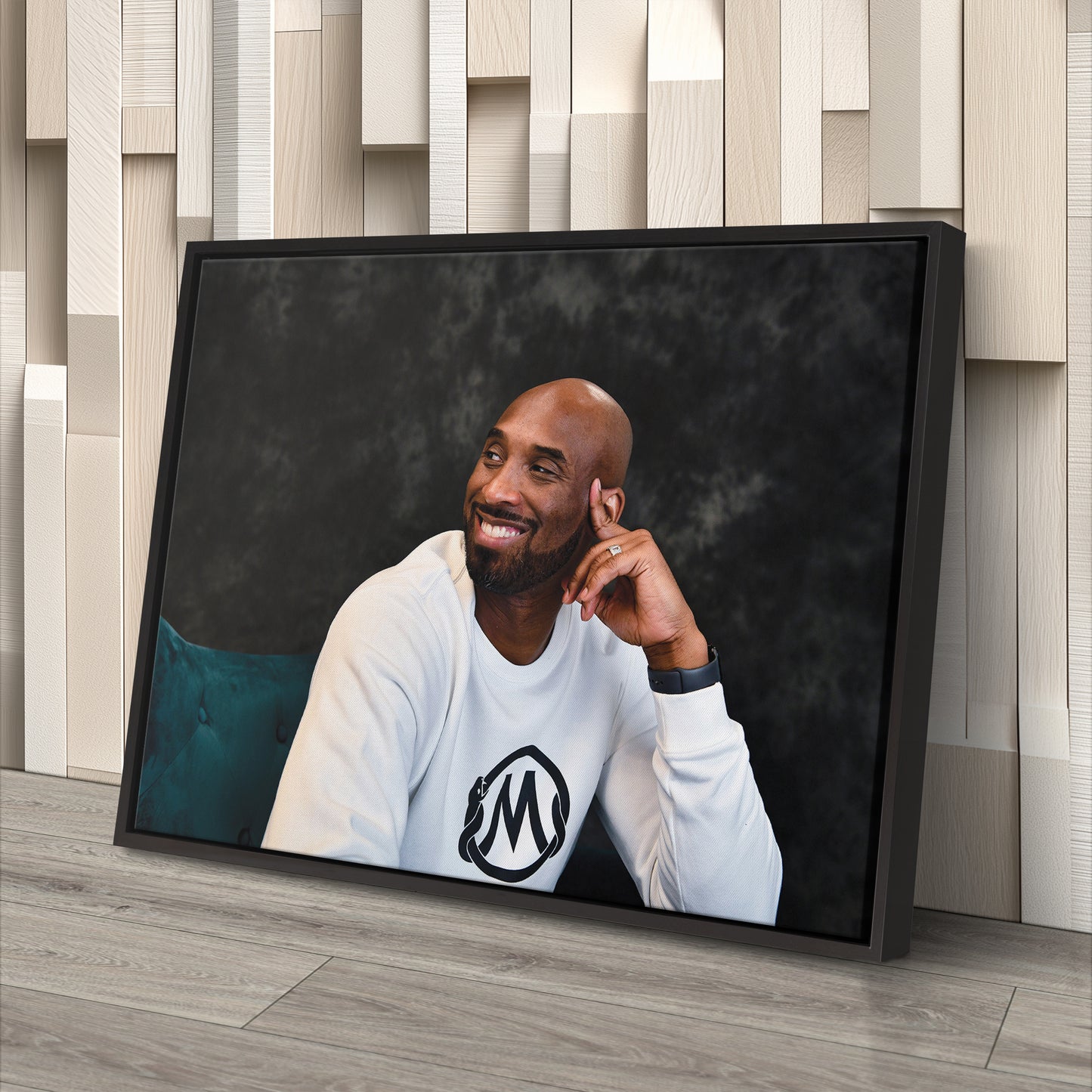 Black Mamba Kobe Bryant Basketball Canvas Wall Art – NBA Decor
