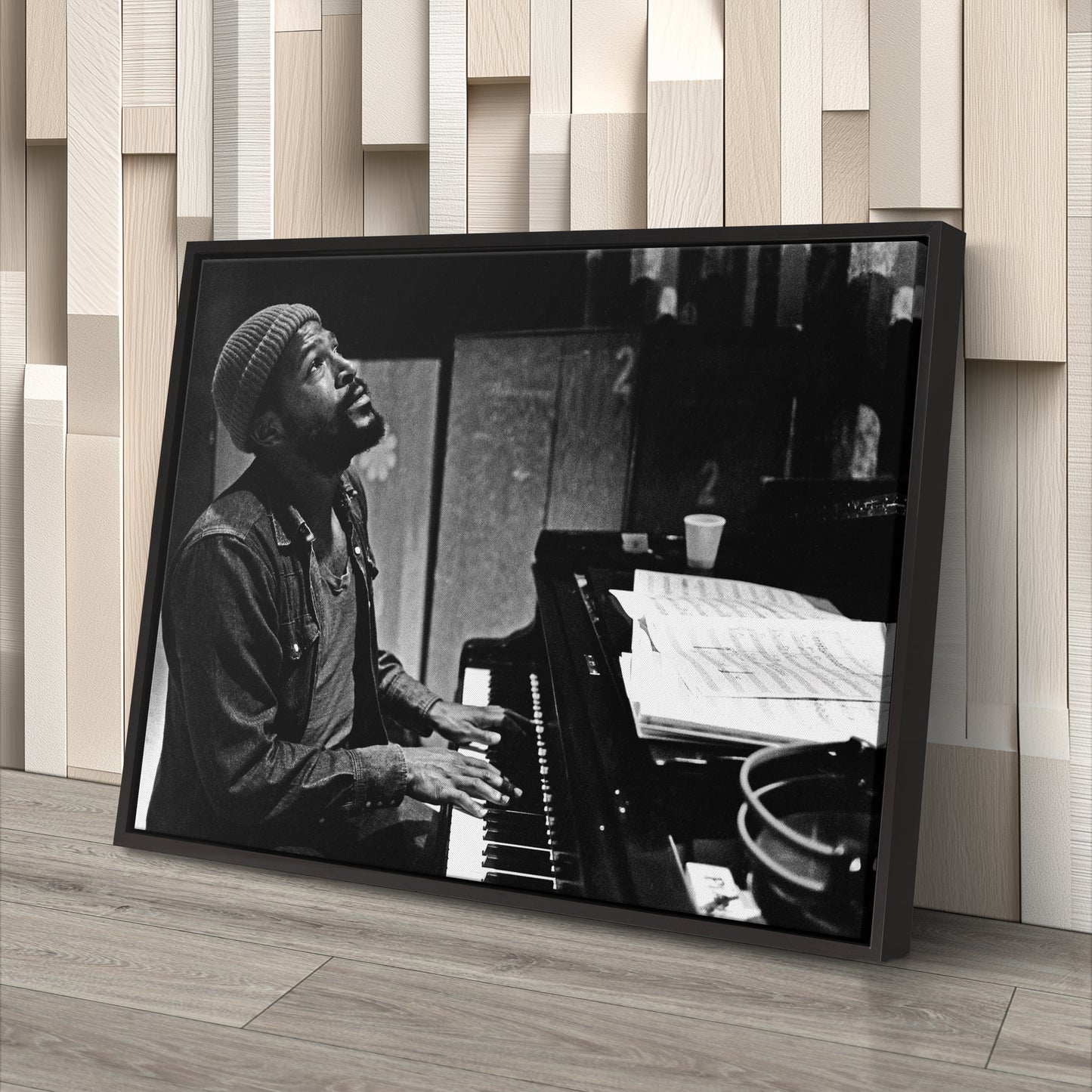Marvin Gaye - Iconic Canvas Wall Art Decor for Music Lovers