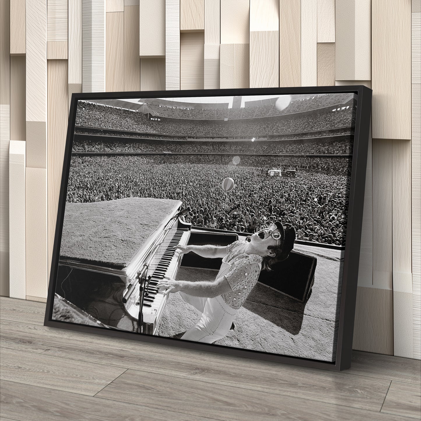 Elton John Dodger Stadium Poster – Canvas Wall Art Home Decor