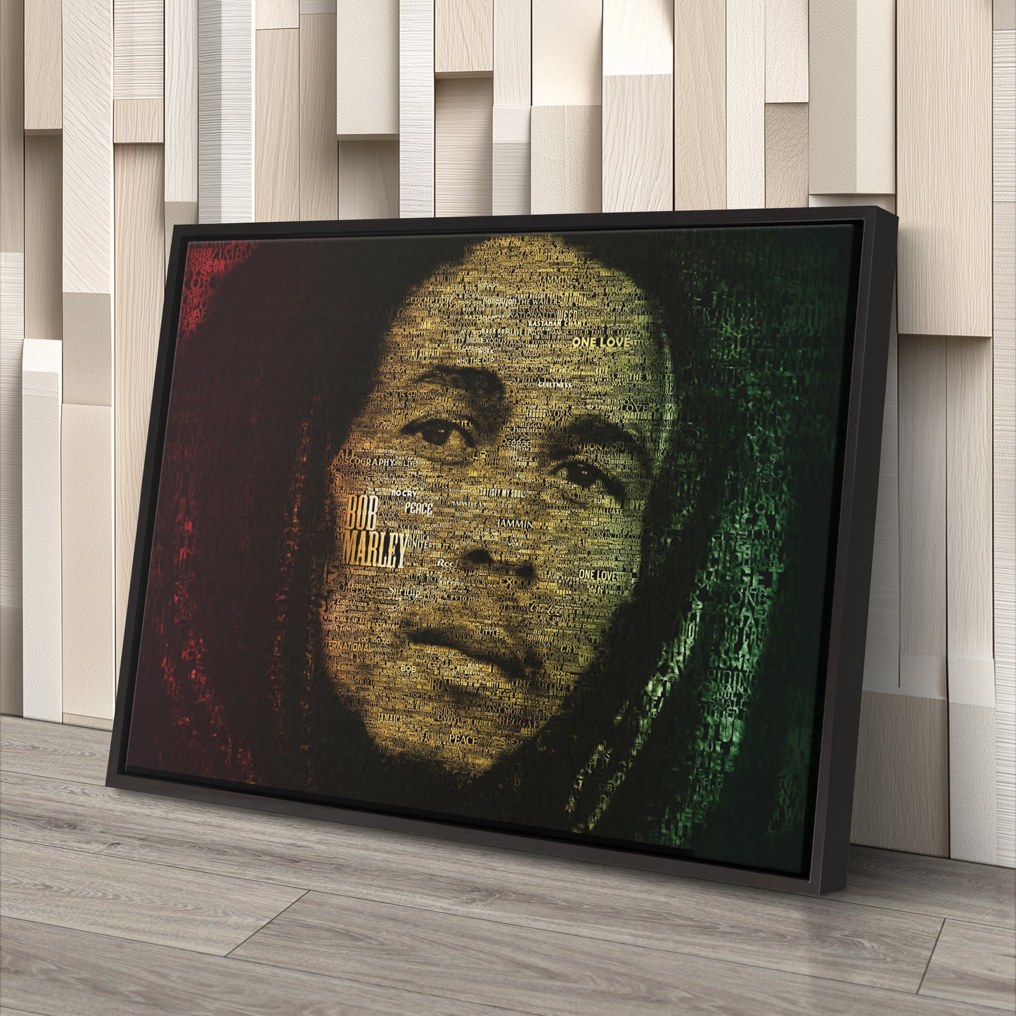 Bob Marley Canvas Wall Art – Music Legend Home Decor Print