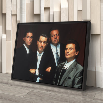 Goodfellas Movie Poster Canvas Wall Art Decor - Mafia Film Art for Your Wall