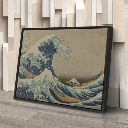 The Great Wave off Kanagawa - Hokusai Canvas Wall Art Decor