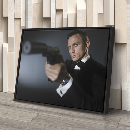 James Bond Daniel Craig Canvas Wall Art – The Modern James Bond Poster