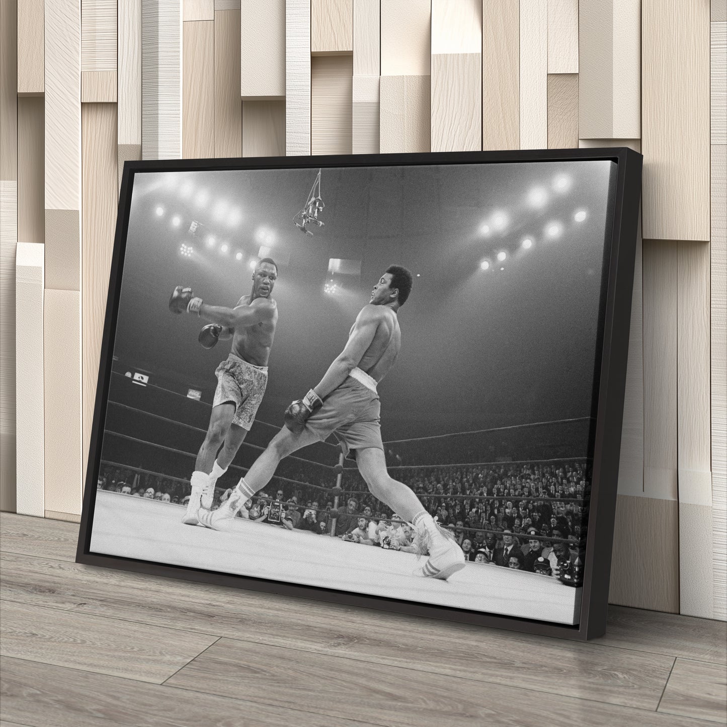 Muhammad Ali Boxing Knockout Canvas Art – Legendary Sports Fans Decor