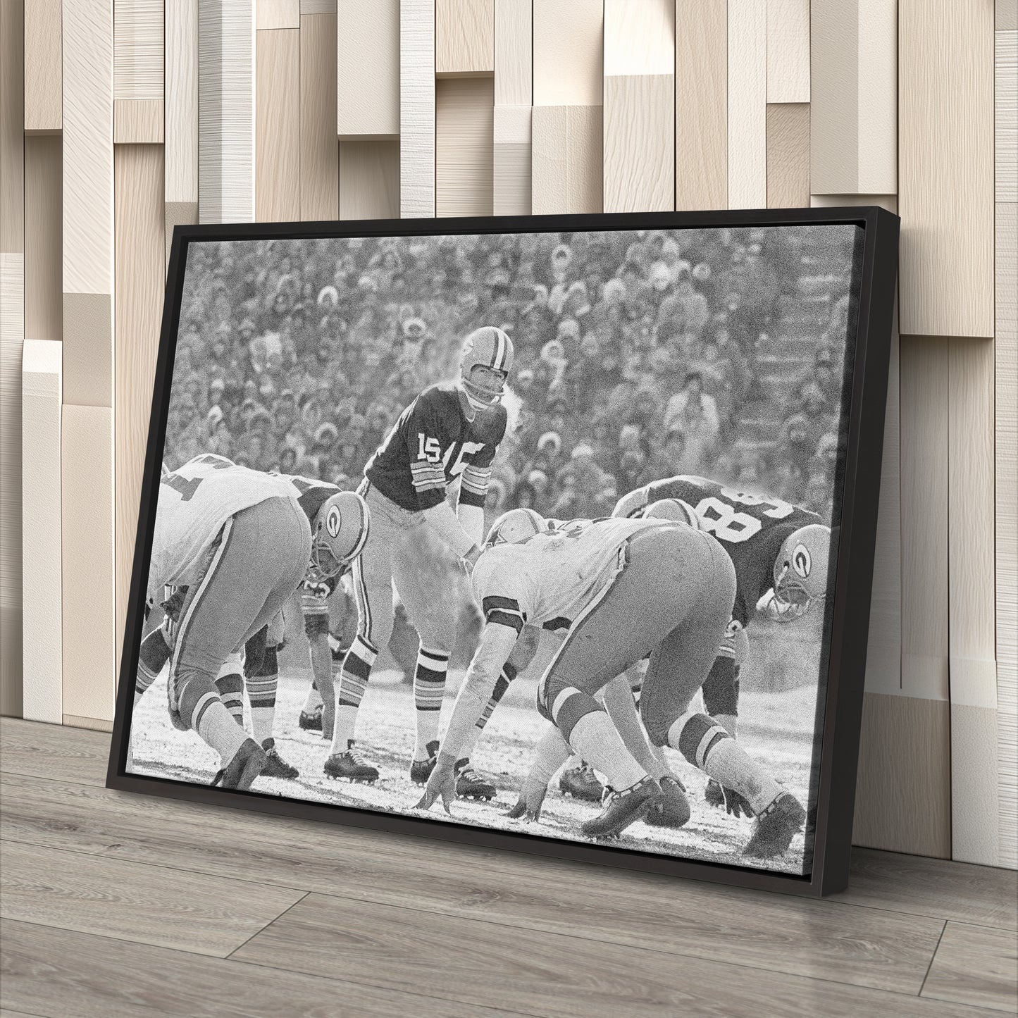 The Ice Bowl Packers vs. Cowboys Canvas Art - NFL Sports Wall Print
