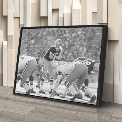 The Ice Bowl Packers vs. Cowboys Canvas Art - NFL Sports Wall Print