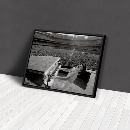 Elton John Dodger Stadium Poster – Canvas Wall Art Home Decor