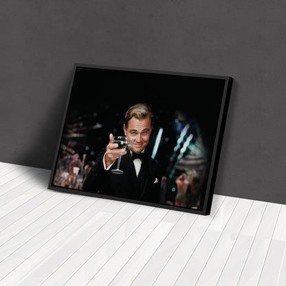 The Great Gatsby - Leonardo DiCaprio Movie Canvas Wall Art Decor
