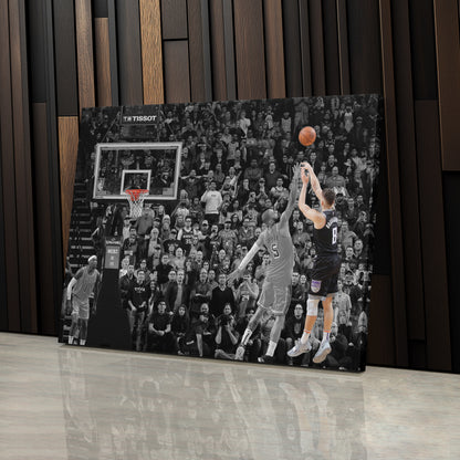 Bogdan Bogdanovic Buzzer Beater vs Lakers Canvas Wall Art Decor - NBA Highlight Art