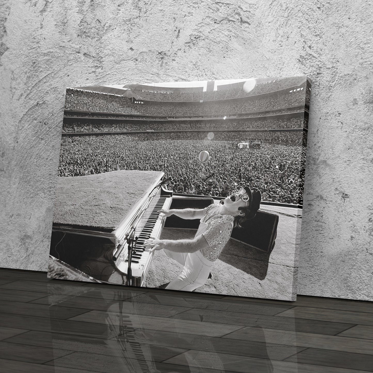 Elton John Dodger Stadium Poster – Canvas Wall Art Home Decor