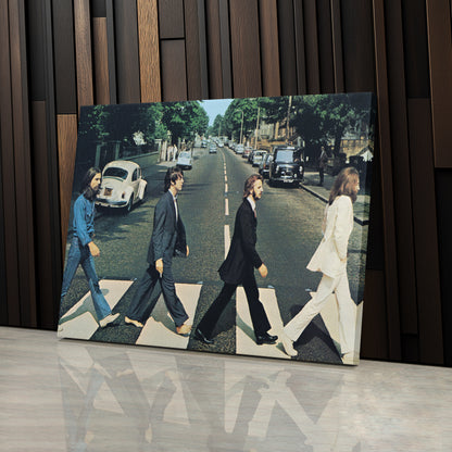 The Beatles - Iconic Abbey Road Canvas Wall Art Decor