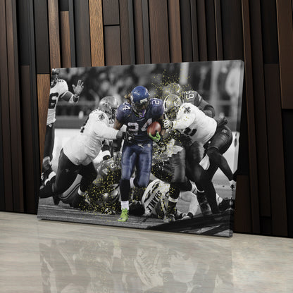 The Beast Quake Seattle Seahawks Canvas Art - NFL Sports Decor Poster