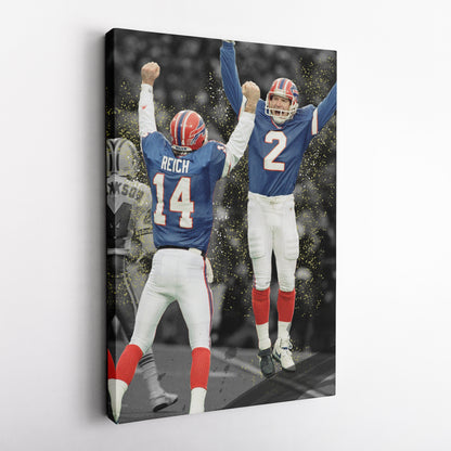 The Comeback Buffalo Bills Canvas Art - NFL Sports Wall Decor