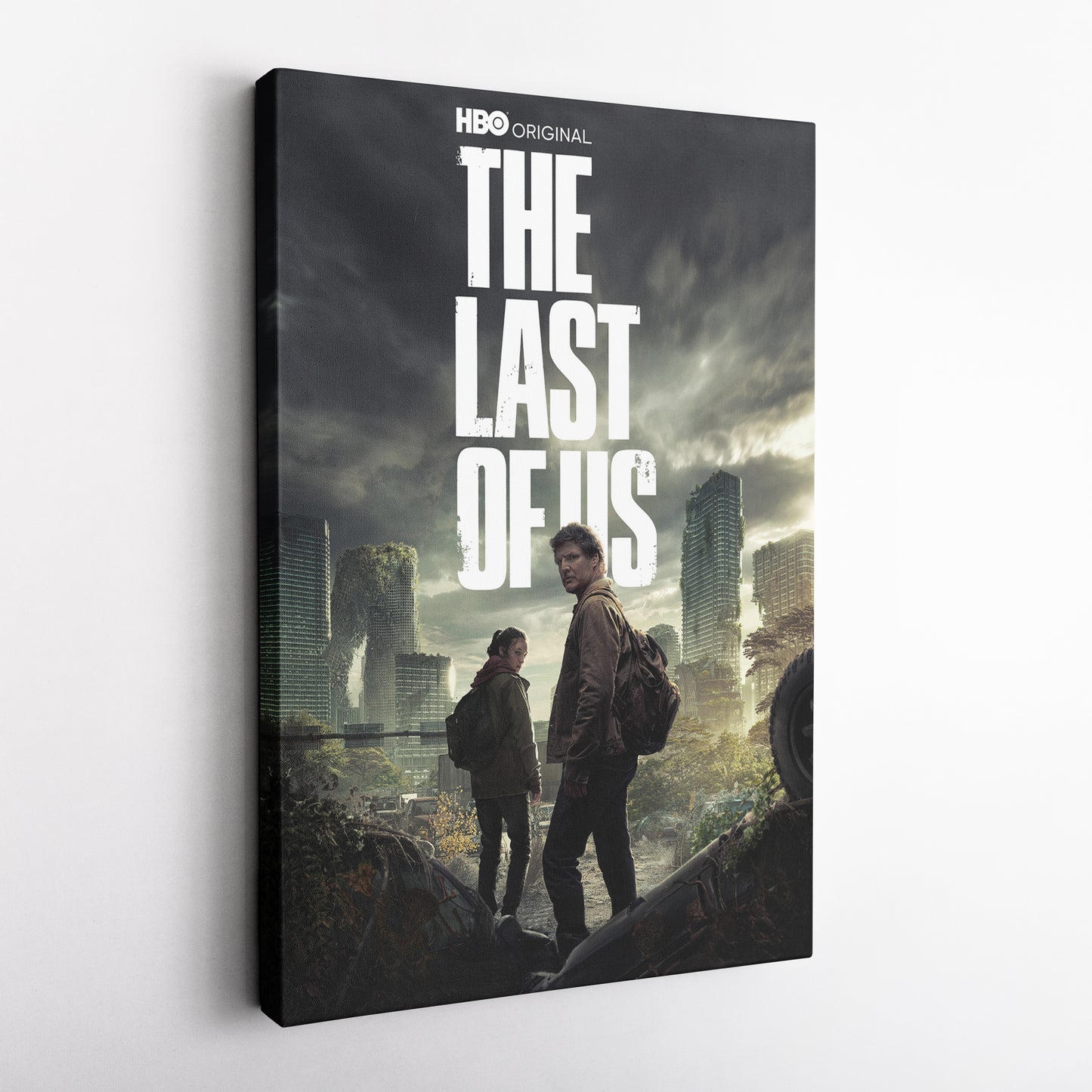 The Last of Us Movie Poster Canvas Art - Video Game Wall Decor Print
