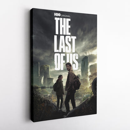 The Last of Us Movie Poster Canvas Art - Video Game Wall Decor Print