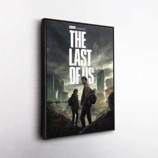 The Last of Us Movie Poster Canvas Art - Video Game Wall Decor Print