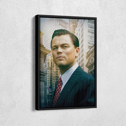 The Wolf of Wall Street Poster – Stock Broker Leo Painting Canvas Wall Art Decor