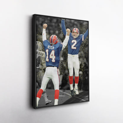 The Comeback Buffalo Bills Canvas Art - NFL Sports Wall Decor