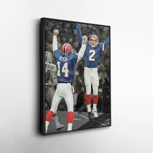 The Comeback Buffalo Bills Canvas Art - NFL Sports Wall Decor