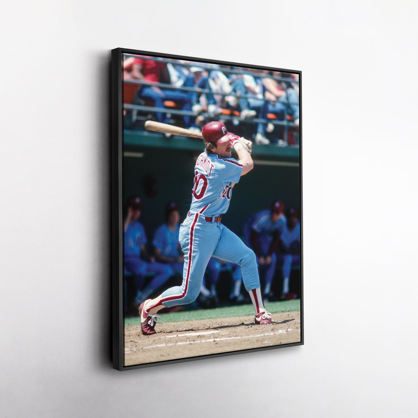 Mike Schmidt Philadelphia Phillies Canvas Print – MLB Wall Art