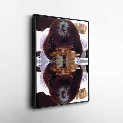 Pulp Fiction Movie Scene Poster – Canvas Wall Art Framed Home Decor