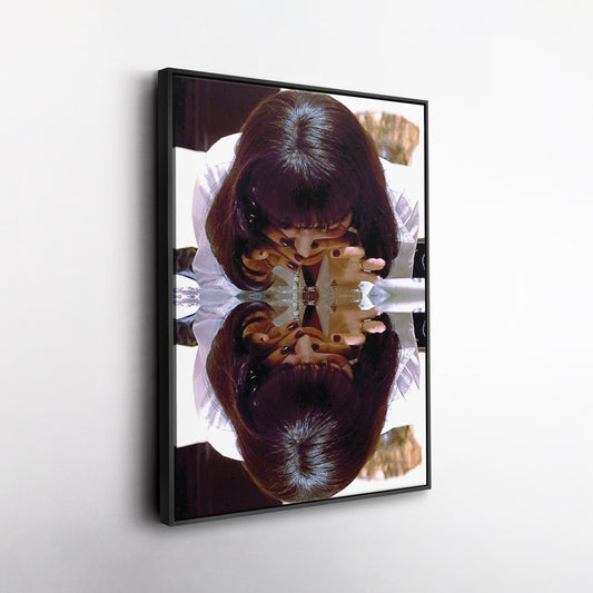 Pulp Fiction Movie Scene Poster – Canvas Wall Art Framed Home Decor