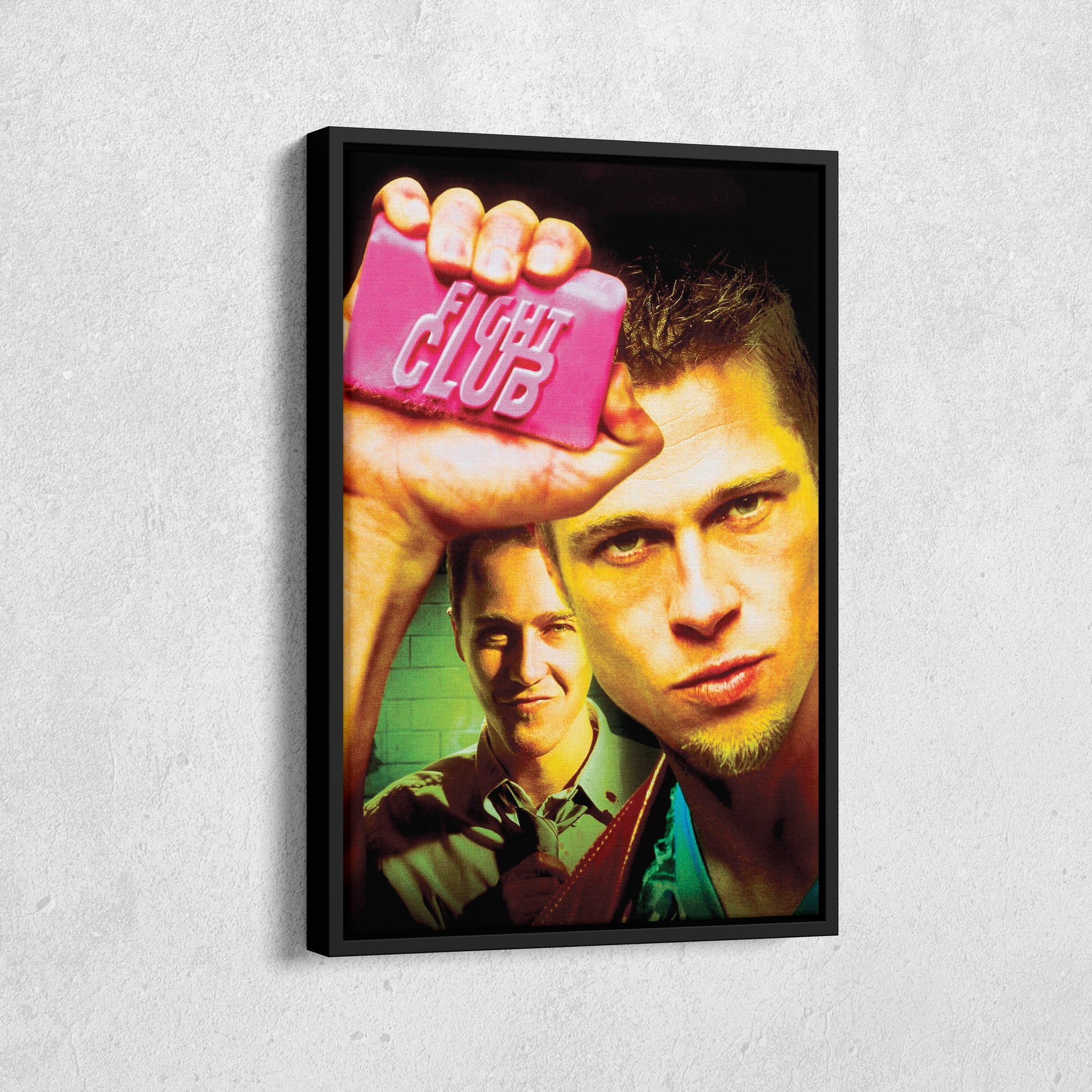 Fight Club Movie Canvas Wall Art – Iconic Movie Poster for Home