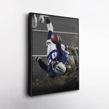 The Tackle Rams vs. Titans Canvas Art - NFL Football Wall Decor Print