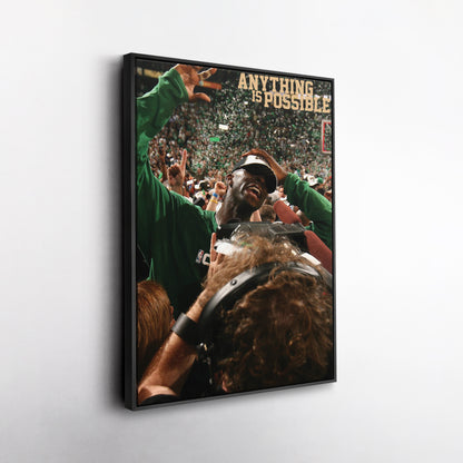 Kevin Garnett ‘Anything is Possible’ Poster Canvas Wall Art Decor - Celtics Icon Art