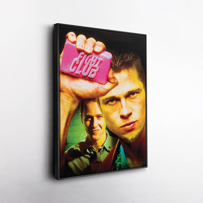 Fight Club Movie Canvas Wall Art – Iconic Movie Poster for Home