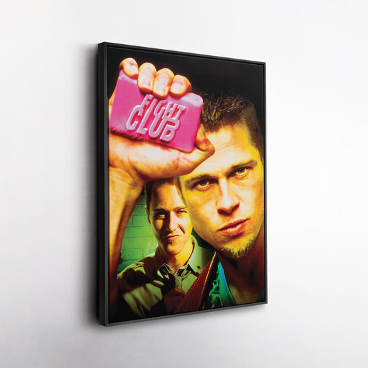 Fight Club Movie Canvas Wall Art – Iconic Movie Poster for Home