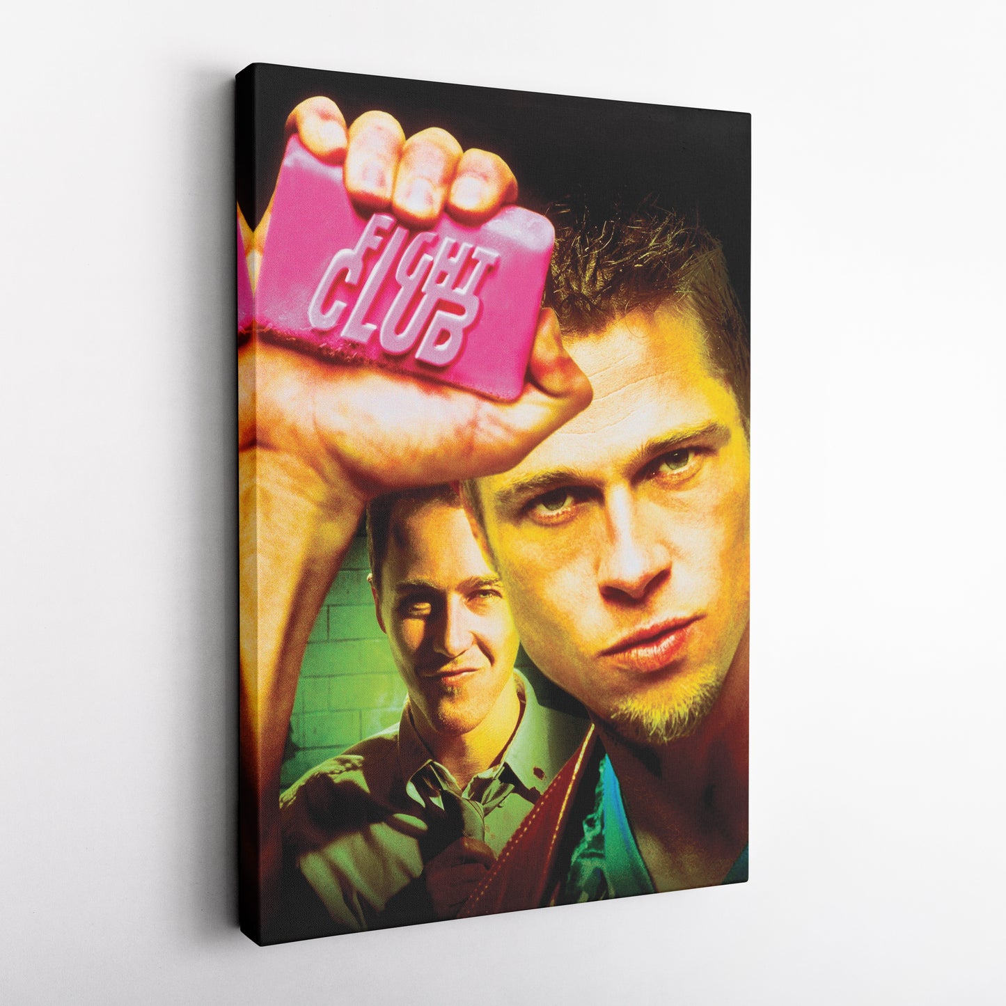 Fight Club Movie Canvas Wall Art – Iconic Movie Poster for Home