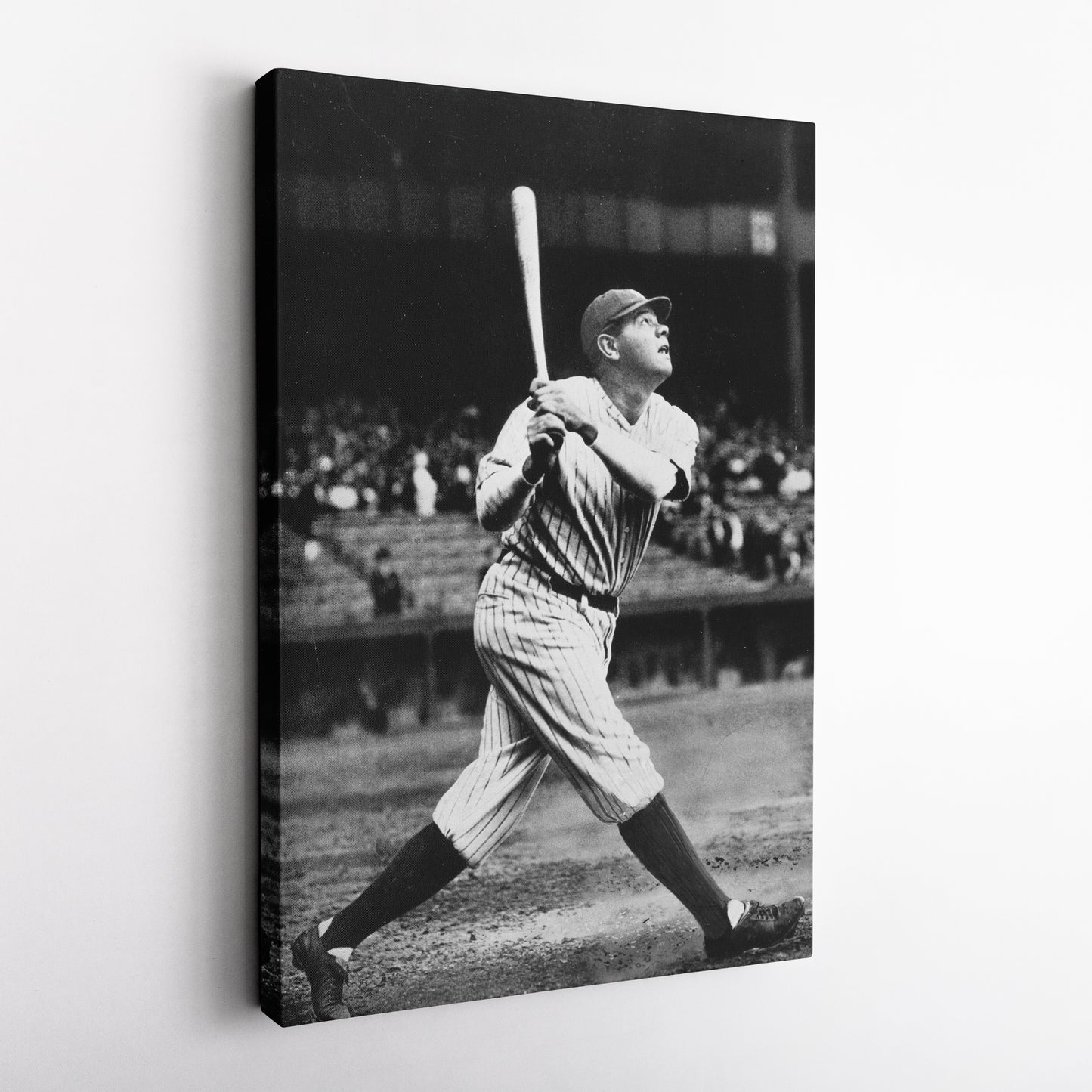 Babe Ruth Classic Baseball Vintage Canvas Wall Art Decor - Timeless Sports Art