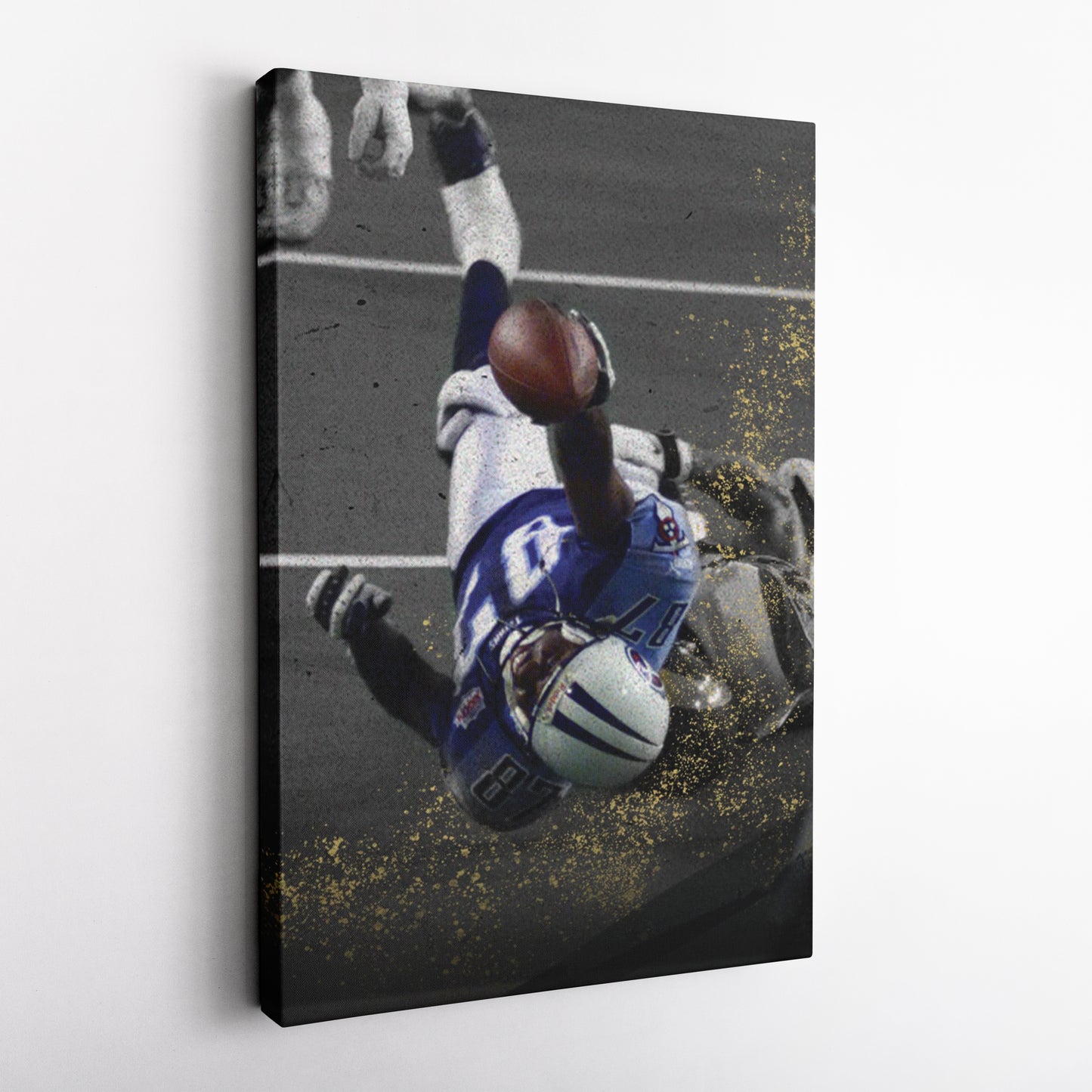 The Tackle Rams vs. Titans Canvas Art - NFL Football Wall Decor Print