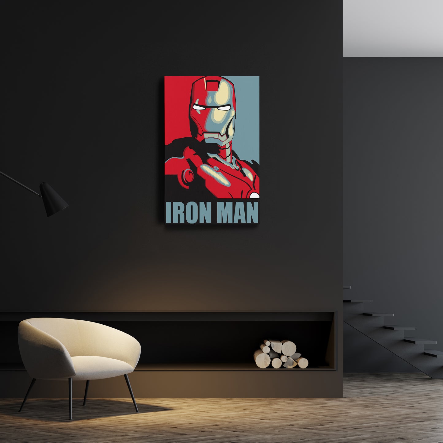 Iron Man The Hope Canvas Wall Art Decor - Marvel Superhero Art