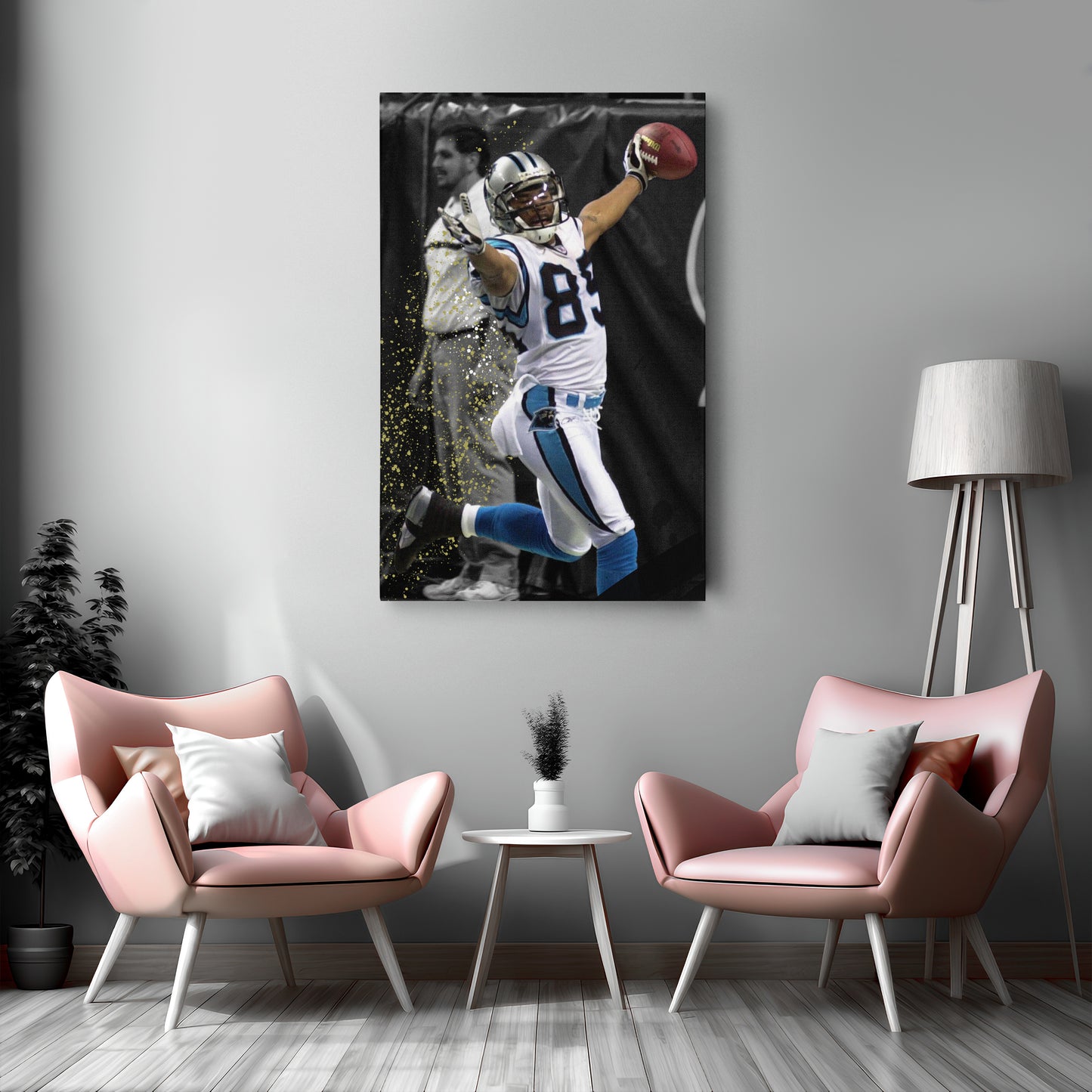 Smith's Game Winning TD Canvas Art - NFL Seahawks vs. Lions