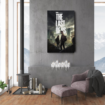 The Last of Us Movie Poster Canvas Art - Video Game Wall Decor Print