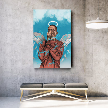 Mac Miller Angel - Tribute Canvas Wall Art Decor
