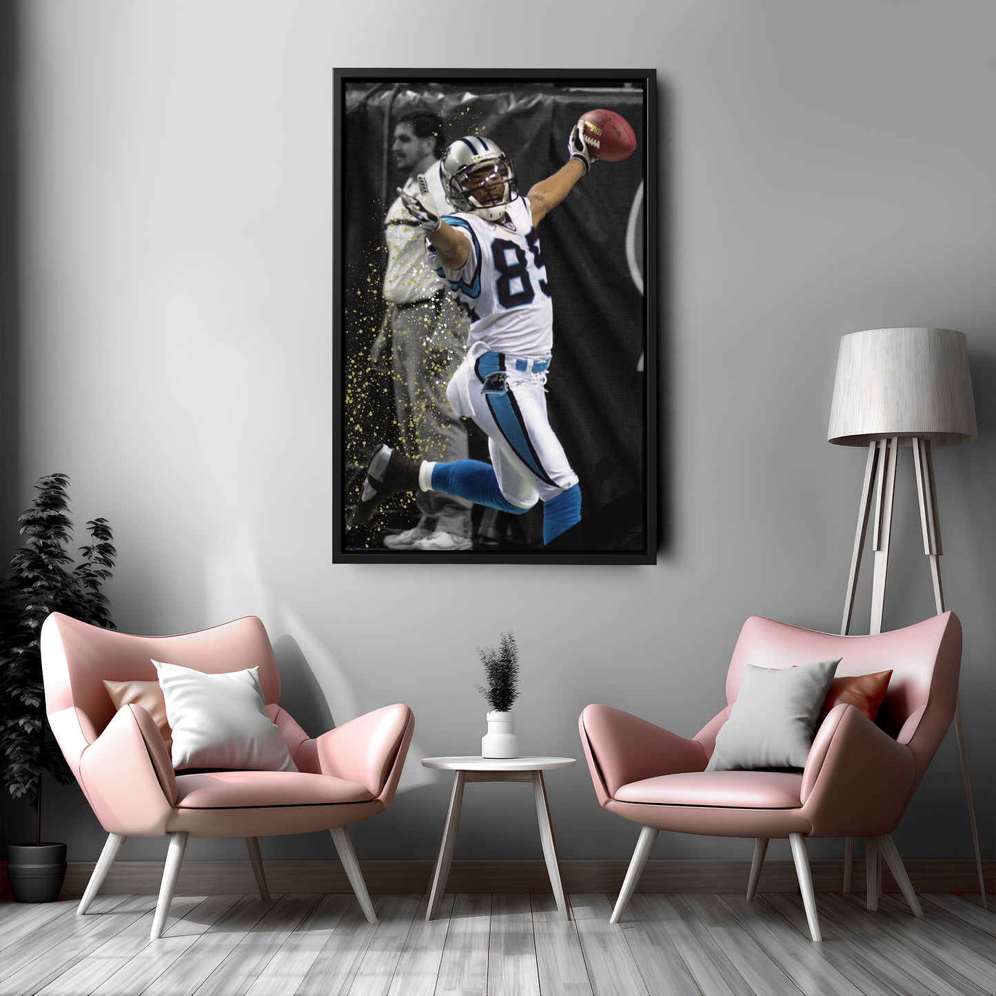 Smith's Game Winning TD Canvas Art - NFL Seahawks vs. Lions