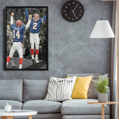 The Comeback Buffalo Bills Canvas Art - NFL Sports Wall Decor