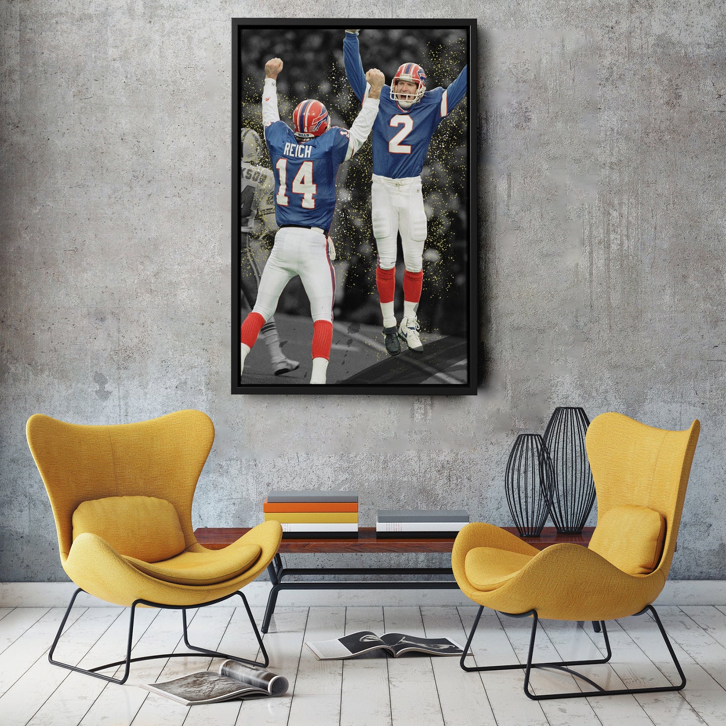 The Comeback Buffalo Bills Canvas Art - NFL Sports Wall Decor