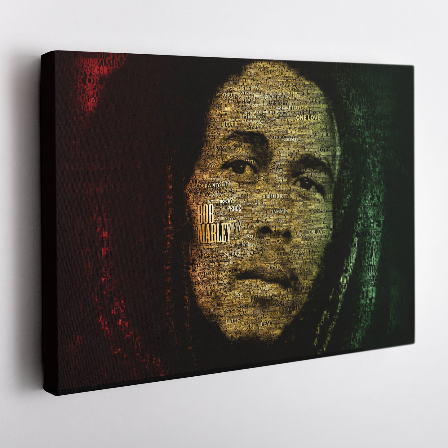 Bob Marley Canvas Wall Art – Music Legend Home Decor Print
