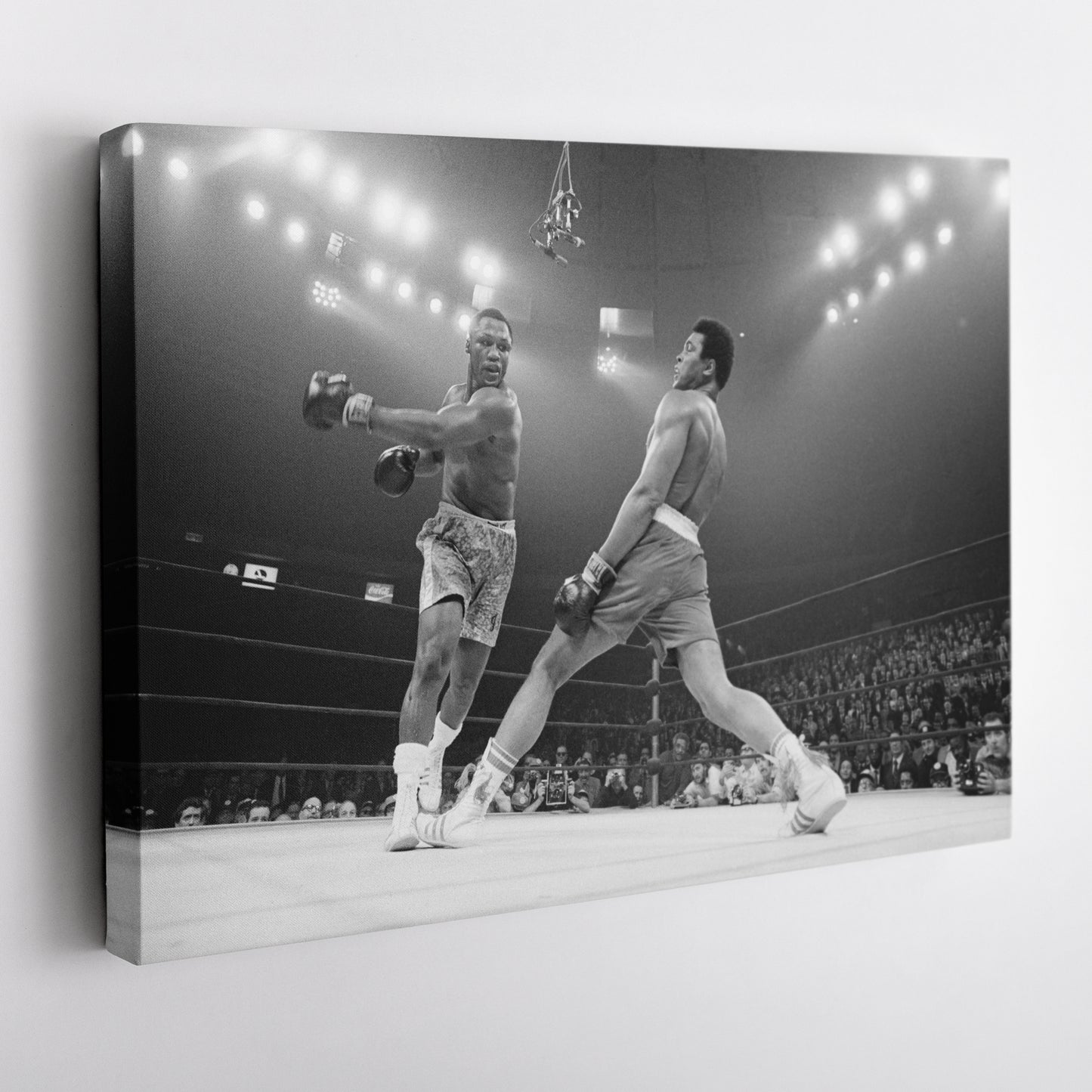 Muhammad Ali Boxing Knockout Canvas Art – Legendary Sports Fans Decor